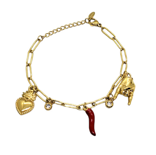 Bracciale portafortuna donna - bracciale,