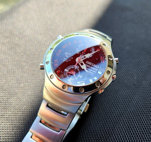 Seiko premier cronografo - premier,