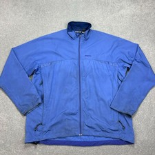Patagonia Giacca Adulto Extra Large Blu Sgusciato Bomber Cappotto Leggero Uomo*