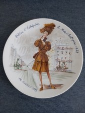 Vintage Piatto Porcellana Les