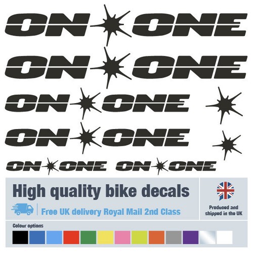 One bike decals - , with