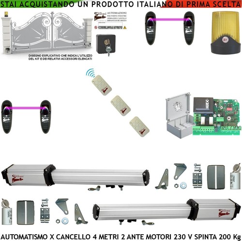 Cancello automatico 2 - cancello, mt
