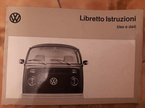 Libretto volkswagen uso e - volkswagen,,