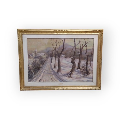 Quadro olio tela - su,