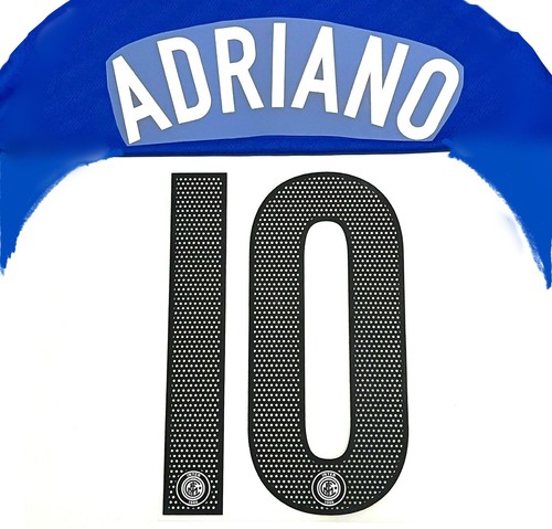 Inter milan adriano 10 - milan, #10