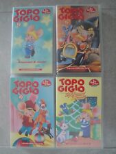 TOPO GIGIO sequenza 1 - 2 - 3 - 4 - VHS Videocassette BIM BUM BAM VIDEO anni '90