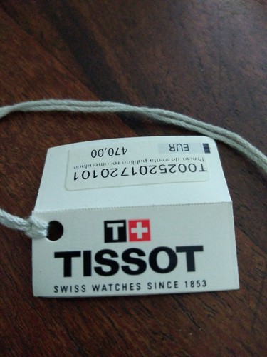 Hangtag tissot sceau - hangtag,