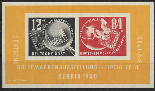 Ddr minr blocco postfrisch - minr,