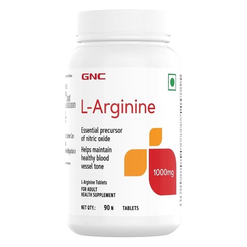 Gnc arginina 1000 90 - l-arginina, mg