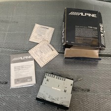 VINTAGE CAR RADIO AUTORADIO Alpine TDM-7526F OLD SCHOOL CASSETTE RADIO *57