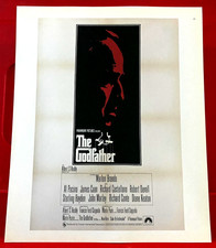 The Godfather Marlon Brando/Pacino Movie/Film Poster Art PICTURE/PRINT 12"x 9.5"