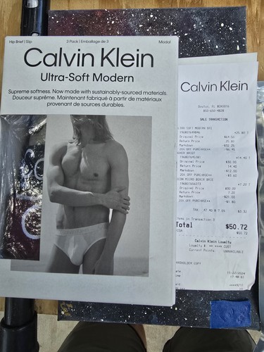 Slip microfibra calvin - slip,