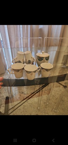 Servizio tazzine antiche set - tazzine,