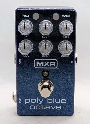 Mxr m306 poly blue pedale - mxr,