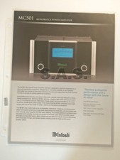 McINTOSH LABS OEM MC501 POWER