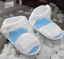 Scarpe uncinetto fatte a mano