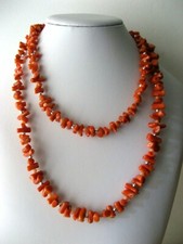 Collana Corallo Rosso Naturale