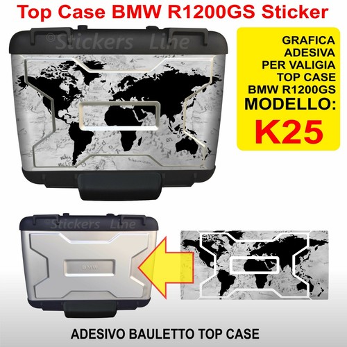 Adesivo top case bmw - top, r1200gs