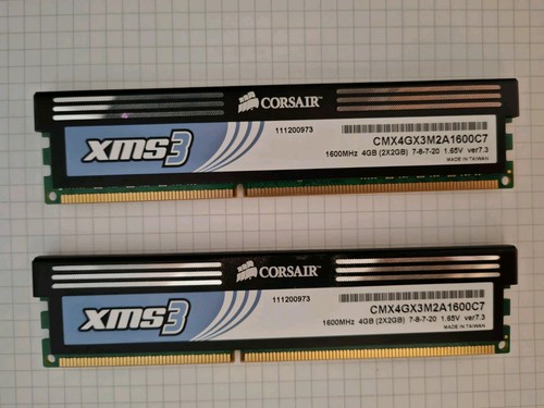 Corsair xms3 ddr3 - corsair, 4gb
