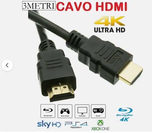 Cavo hdmi ultra da - 4k, hd