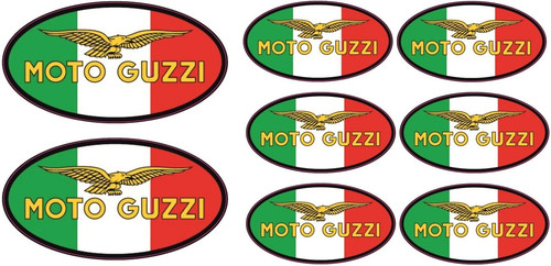 Adesivi moto guzzi italia - moto,