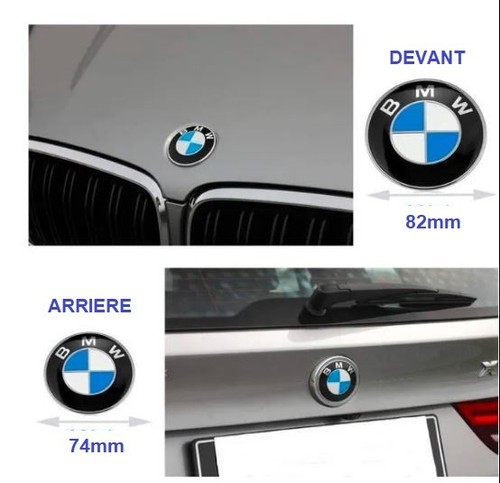 Bmw insigne logo capot - logo, 82mm