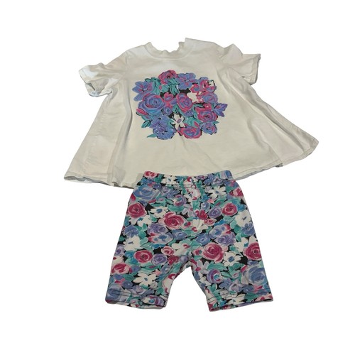 Set pantaloncini floreali