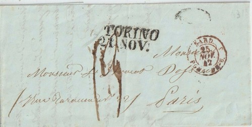 1842 prefilatelica piccole - 1842, di