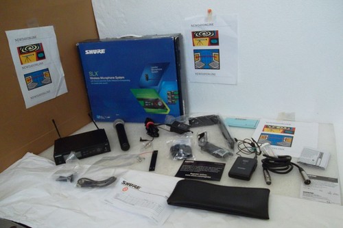 Shure slx1 slx4 sm58 - slx1, blx2