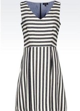 ARMANI JEANS STRIPED BLUE AND