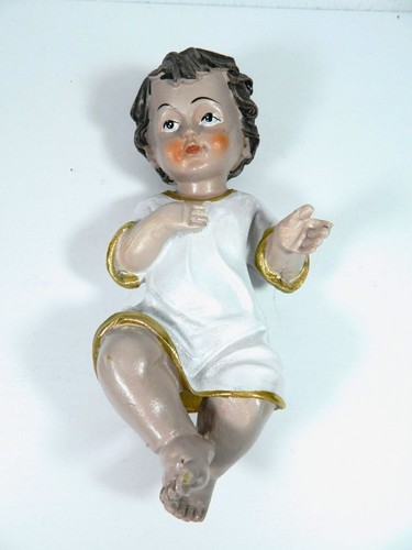 Gesù bambino resina - bambino,