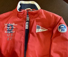 Giubbotto  uomo North Sails US 27 Jhon Marshall rosso