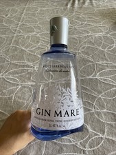 Bottiglia Vuota Gin Mare 70cl – Creazioni Artistiche Lampade - ORIGINALE - NUOVO