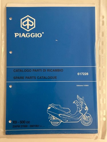 Originale piaggio x9 500cc - originale,