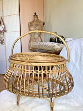 cesto in vimini , rattan anni