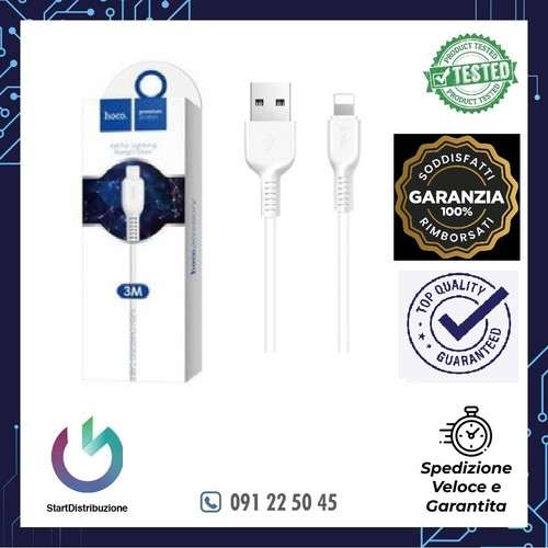 Cavo ricarica hoco - ricarica, 3mt