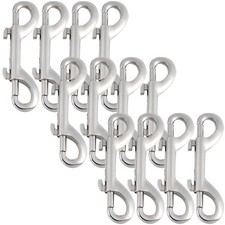  12 pz Doppio Bolt Snap Hooks