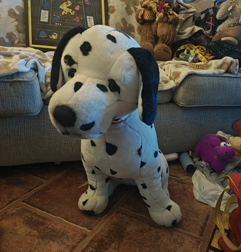 Peluche dalmata gigante extra - dalmata,