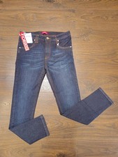 Jeans skinny blu a vita bassa