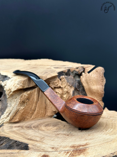 Pipa fumo bulldog - pipa, piegata