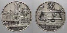MEDAGLIA COTIGNOLA PROVINCIA DI RAVENNA 1976 IN ARGENTO 800