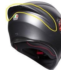 Agv spoiler casco K1 nero
