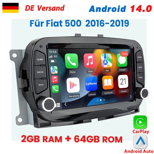 Per fiat 500 - per, carplay