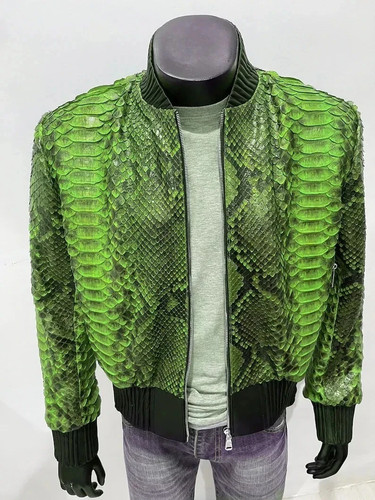 Men king snakeskin bomber - men’s,