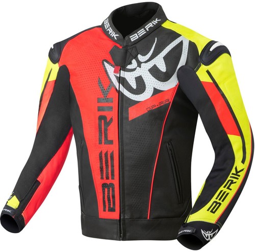 Giacca pelle moto berik - giacca,