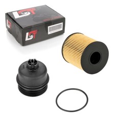 Set Filtro Olio Ricambio Coperchio per Ford Cmax Focus Kuga Mondeo Transit 2.2TD