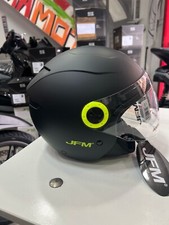 CASCO JFM NERO OPACO E GIALLO