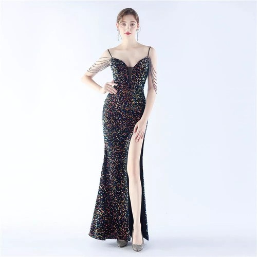 Vestito abito elegante lungo - vestito,
