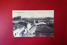 Cartolina Novi di Modena Panorama Veduta Animata Viaggiata 1910