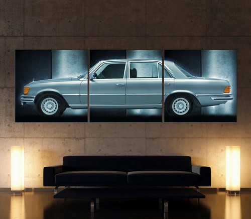 Quadro tela mercedes - mercedes, benz